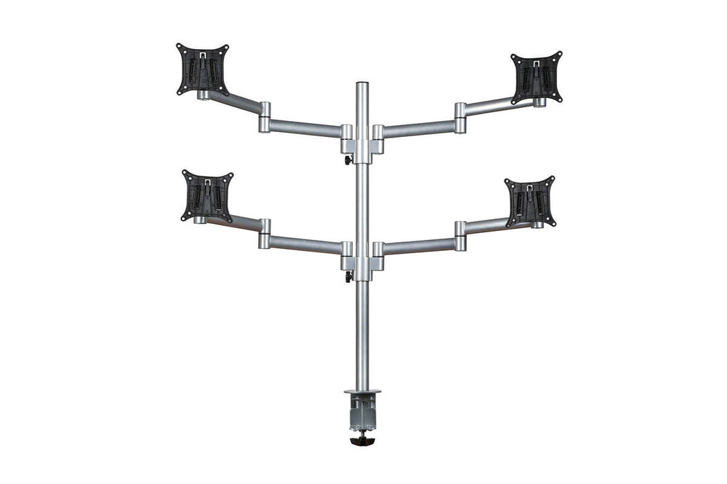 Monitorarm Pro Quatro voor 4 schermen Zilver (Nieuw)