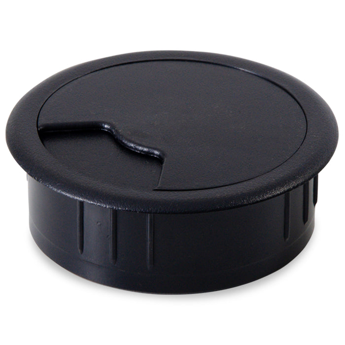 Kabeldop Twist zwart 60 mm ø (Nieuw)