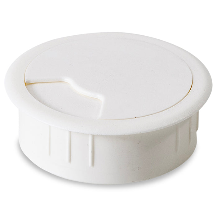 Kabeldop Twist wit 60 mm (Nieuw)