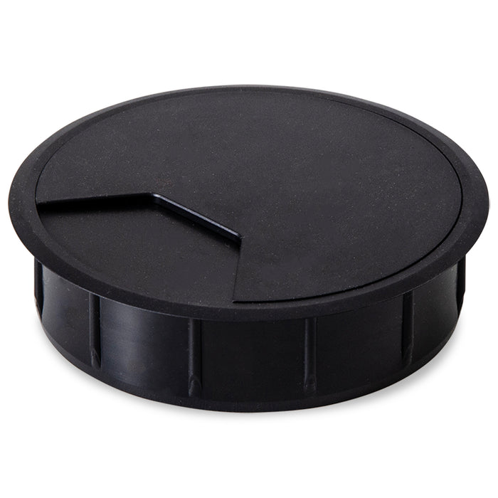Kabeldop Twist zwart 80 mm ø (Nieuw)