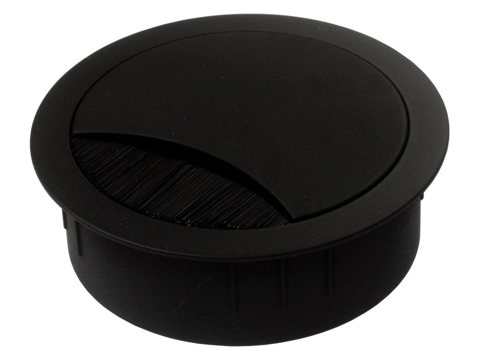 Kabeldop Shift zwart 60 mm (Nieuw)