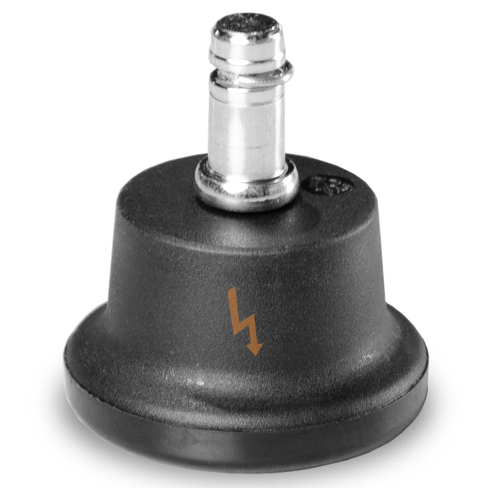 Set anti-statische vloerdoppen 35mm 5 stuks (Nieuw)