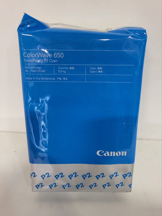 Canon Colorwave TonerPearls 650, Cyaan