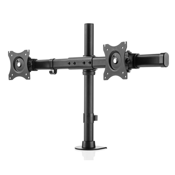 Monitorarm Focus duo voor 2 schermen zwart (Nieuw)