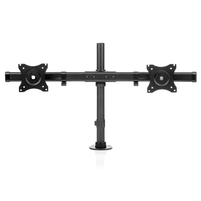Monitorarm Focus duo voor 2 schermen zwart (Nieuw)