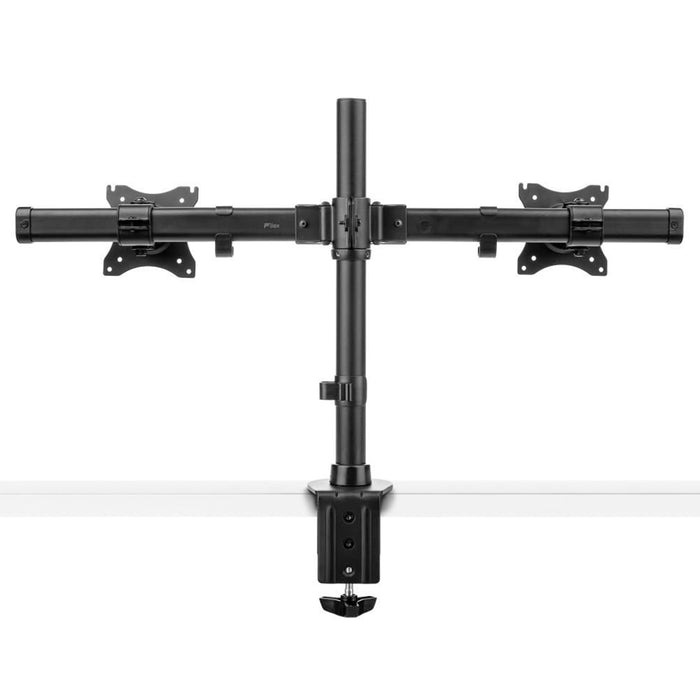 Monitorarm Focus duo voor 2 schermen zwart (Nieuw)