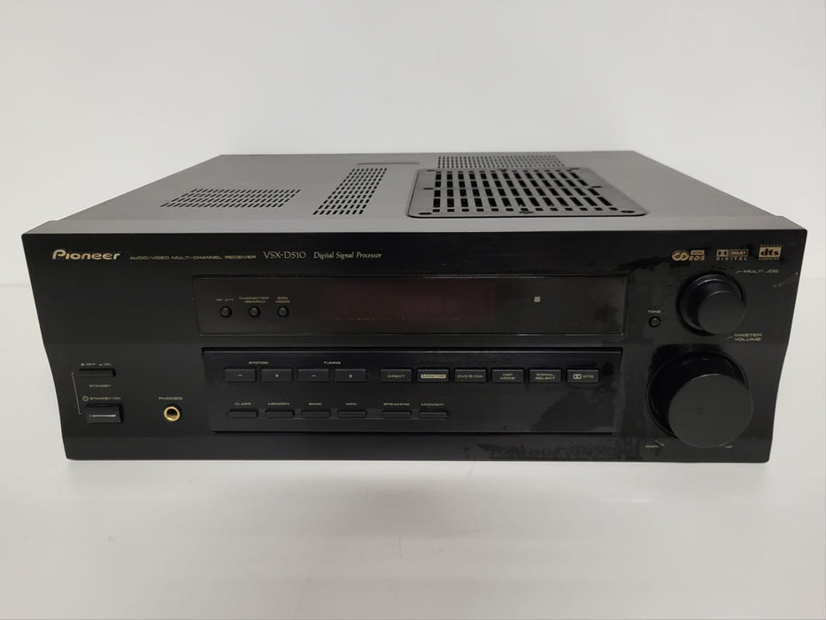 Pioneer VSX-D510 receiver, zwart,	B x D x H 42 x 39 x 15,9 cm