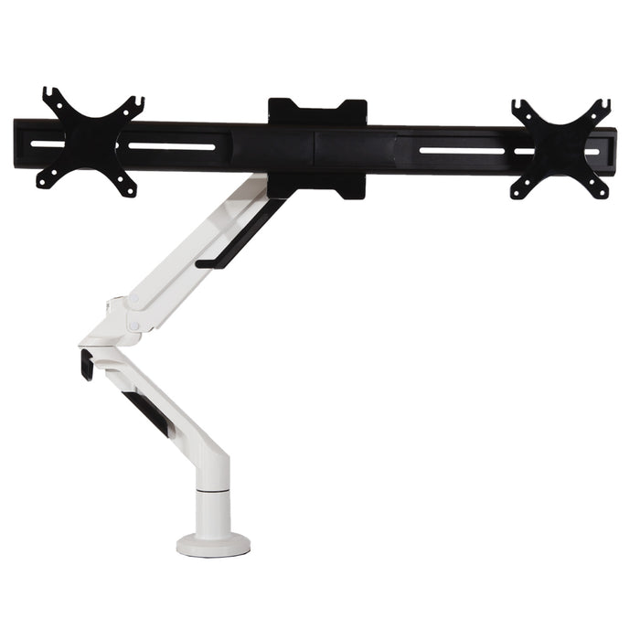 Monitorarm Clearview voor 2 schermen Wit (Nieuw)