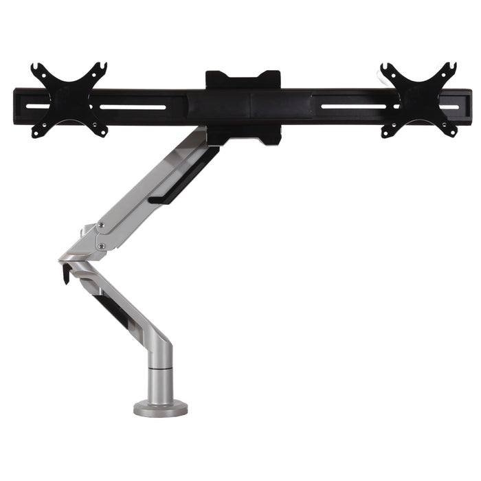 Monitorarm Clearview voor 2 schermen Aluminium (Nieuw)