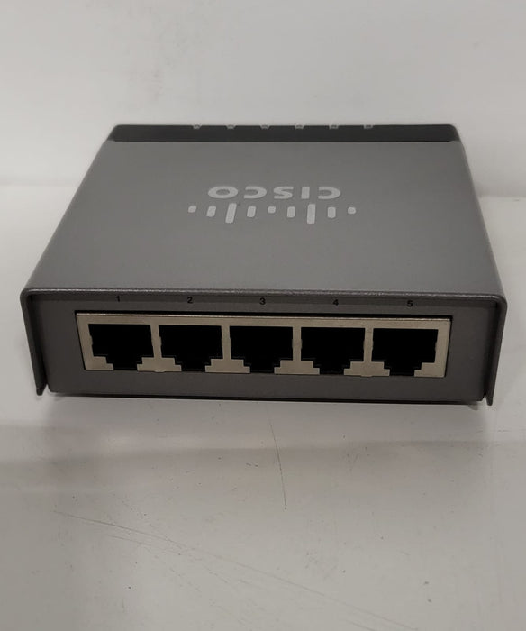 Cisco SF 100D-05, desktop switch, zwart, 9 x 9 x 3 cm
