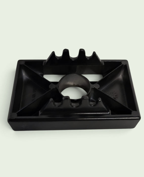 Ahrend Essa bladverhoger, zwart aluminium.