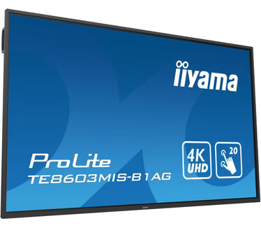 iiYama Prolite TE8603MIS touch screen, zwart, 86 inch