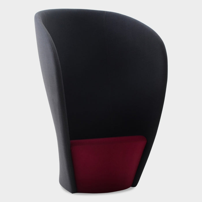Set van 2 fauteuils +Halle Shelter - Antraciet-fuchsia