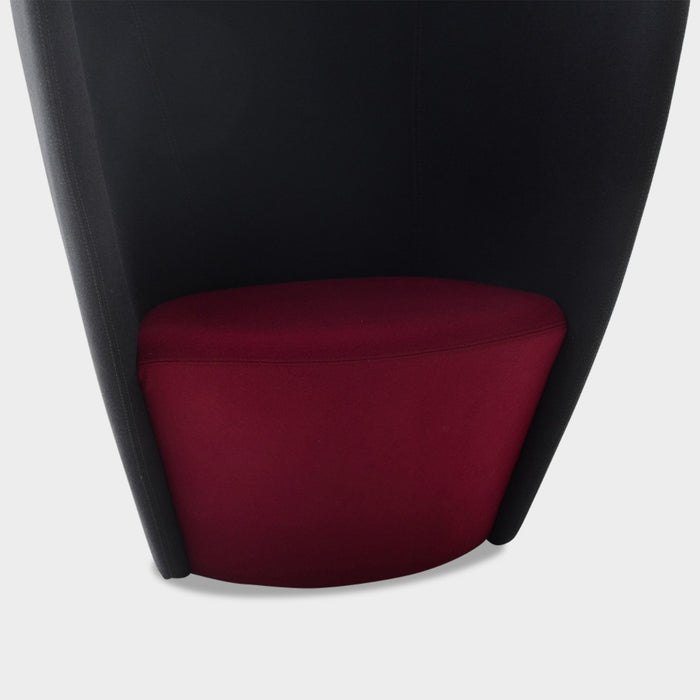 Set van 2 fauteuils +Halle Shelter - Antraciet-fuchsia