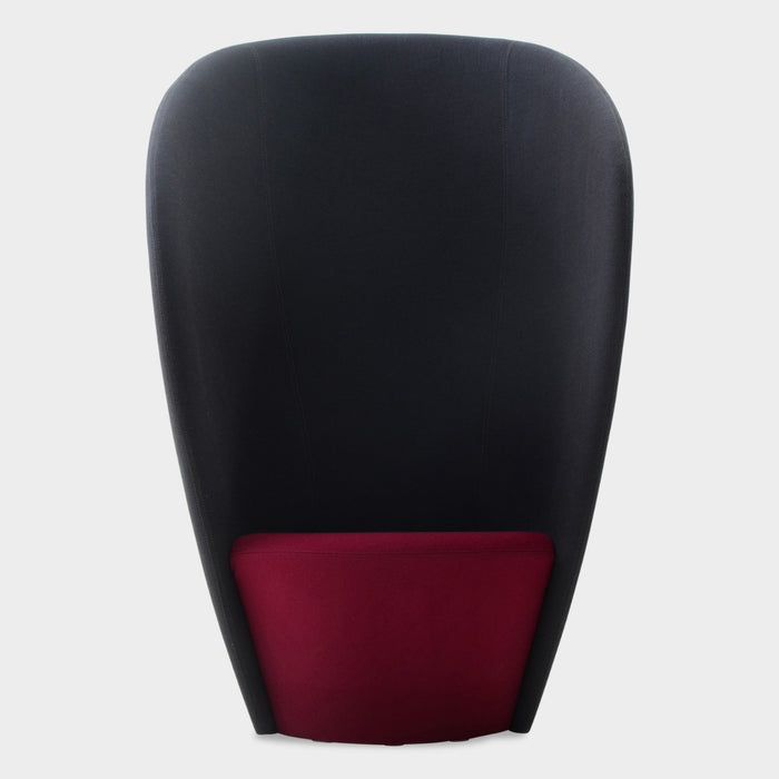 Set van 2 fauteuils +Halle Shelter - Antraciet-fuchsia