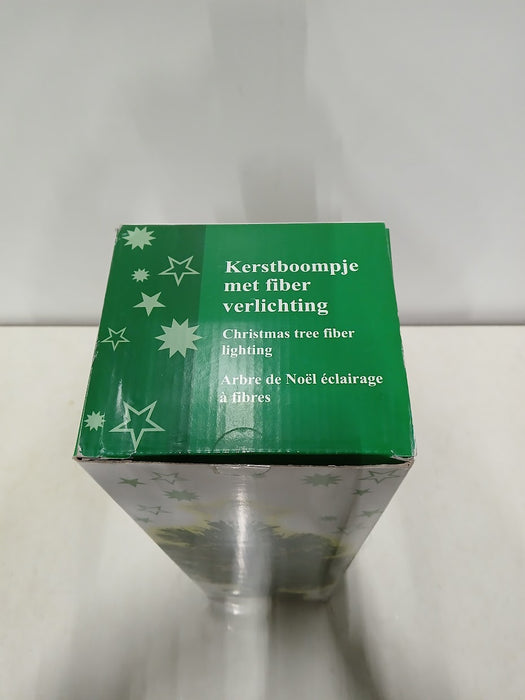 Kunstkerstboompje met fiberverlichting, 60 cm hoog