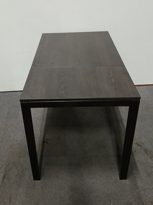 Ikea Vangsta uitschuifbare eettafel, bruin, 75x120/180 cm