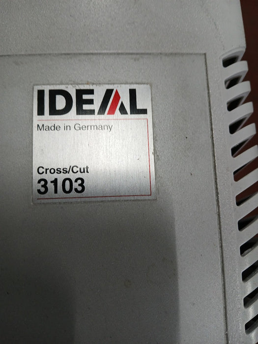 Ideal 3103, papiervernietiger, grijs, 49,5 x 47 x 92 cm