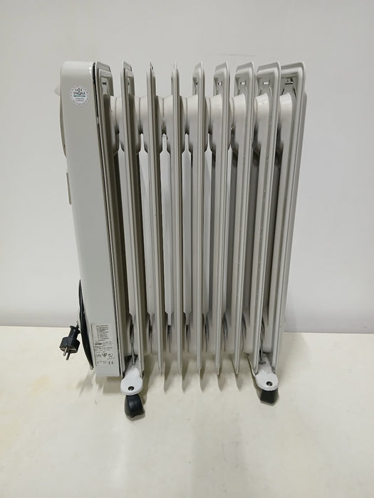 DeLonghi radiatorkachel, grijs, H x B x D 65 x 43 x 15 cm