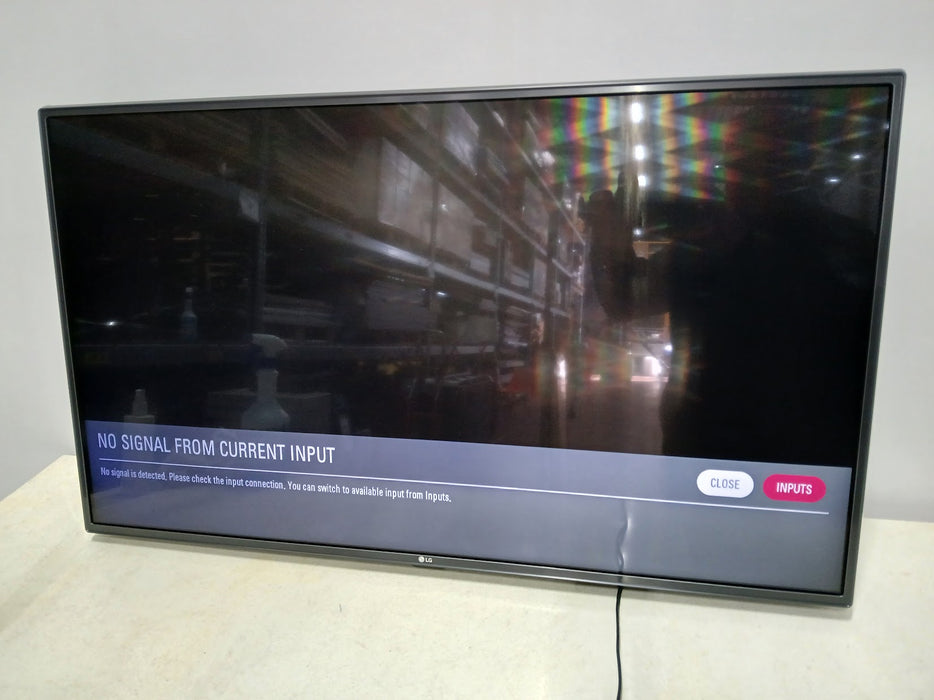 LG 43LW340C zwart, 43 inch, zonder voet, wel afstandsbediening