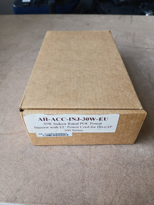 AH-ACC INJ-30W-EU voedingsadapter, zwart, nieuw / ongebruikt