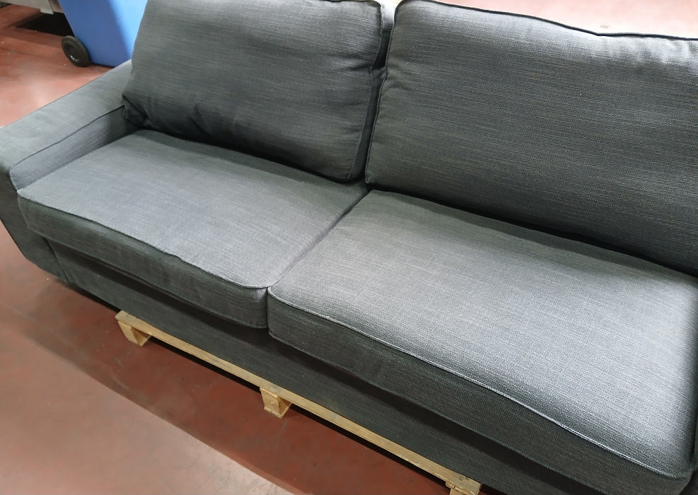 Ikea Kivik 3-zits bank, stof donkergrijs, 228 x 95 x 83 cm