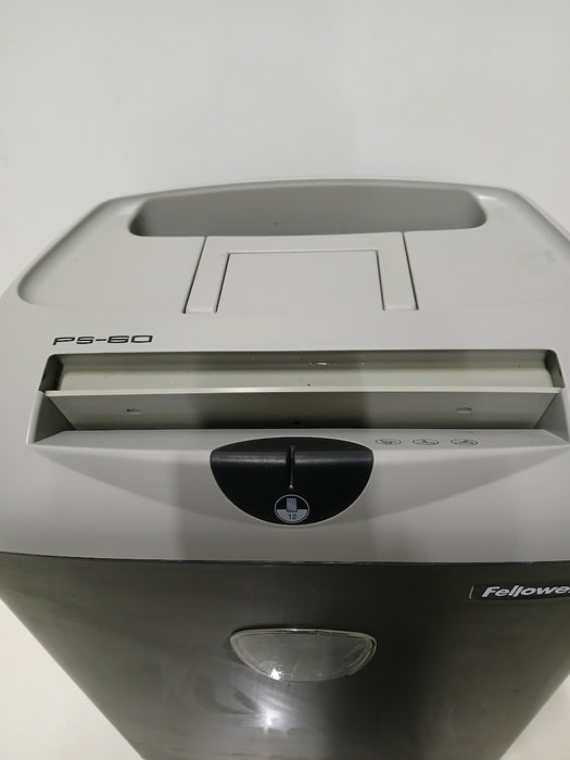 Fellowes PS 60 papiervernietiger, zwart 28,5 x 37 x 45,1 cm