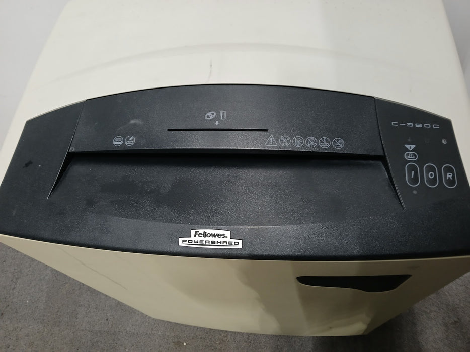 Fellowes C 380C, papiervernietiger, 63 x 44 x 81 cm