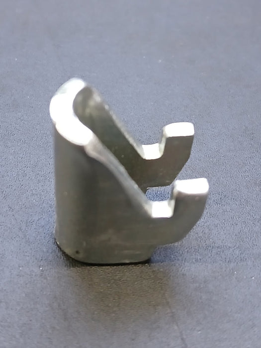 Legbordhaakje voor kast, staal, 21 x 17 mm