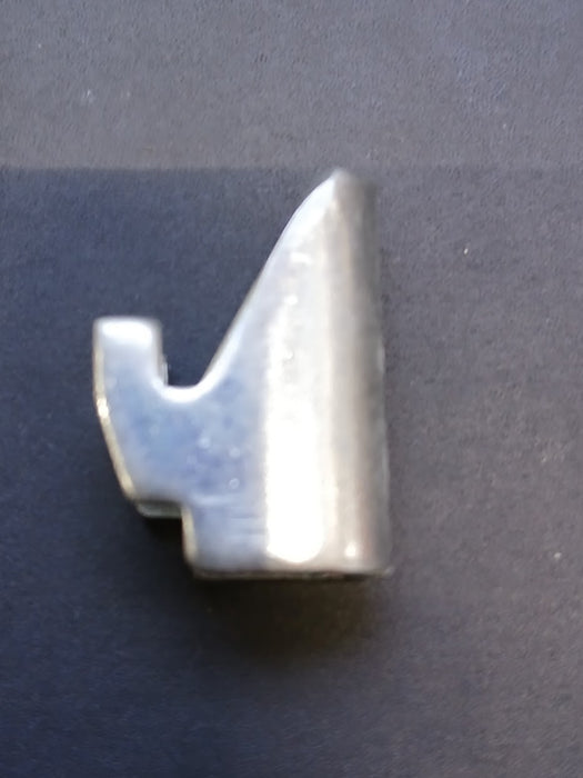 Legbordhaakje voor kast, staal, 21 x 17 mm
