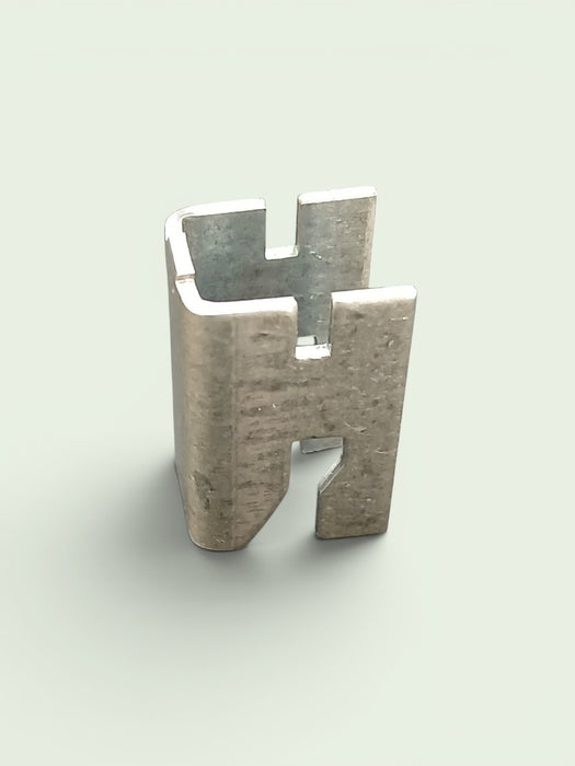 Legbordhaakje voor kast, staal, 21 x 14 mm