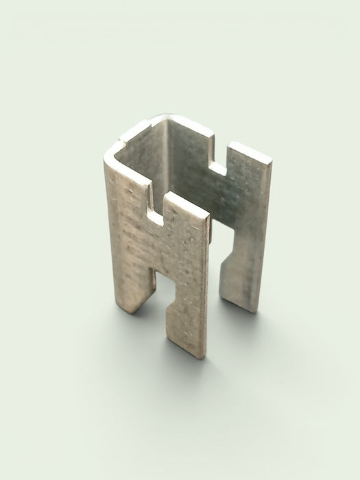 Legbordhaakje voor kast, staal, 21 x 14 mm