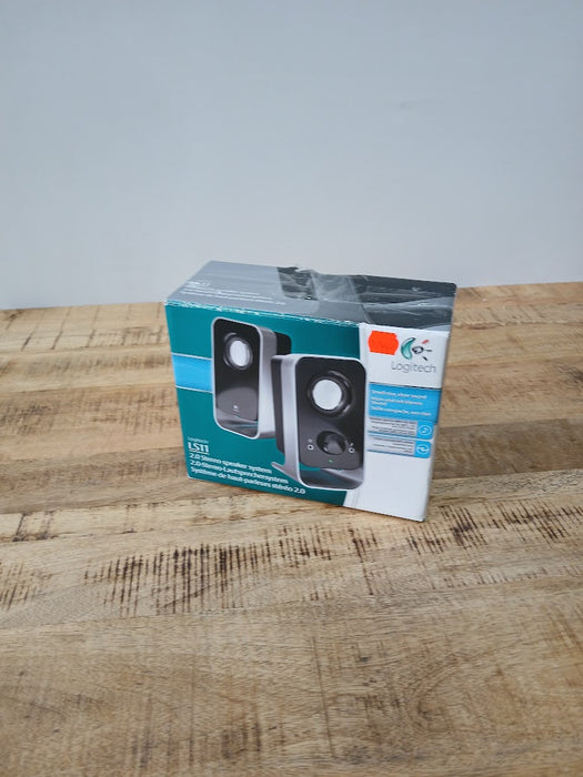 Logitech LS11 stereo speaker, zwart, set van 2