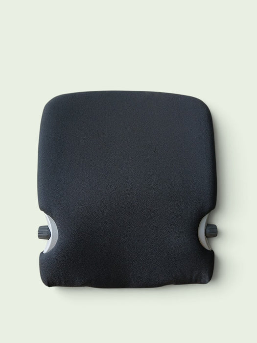 Comforto 77 rug, opnieuw gestoffeerd, zwart