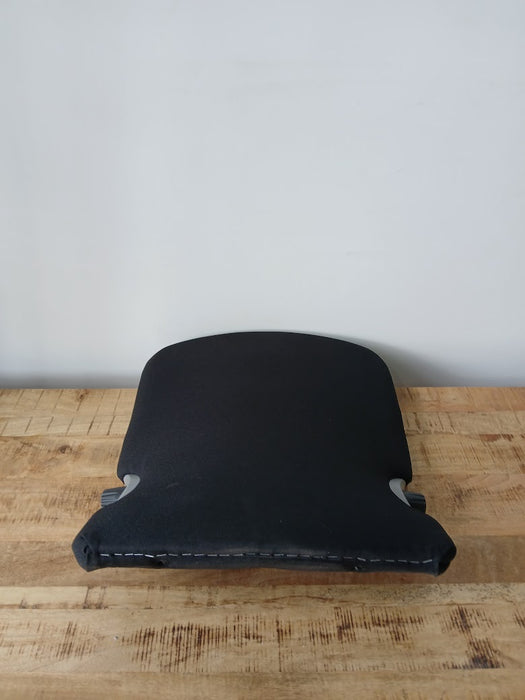 Comforto 77 rug, opnieuw gestoffeerd, zwart