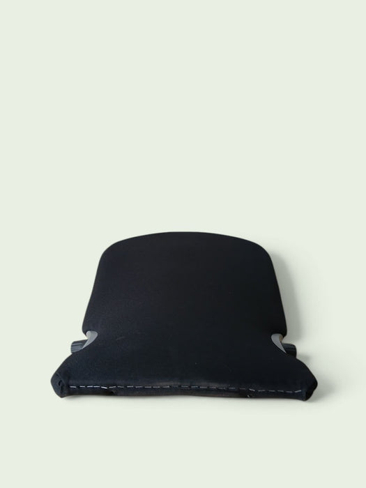 Comforto 77 rug, opnieuw gestoffeerd, zwart