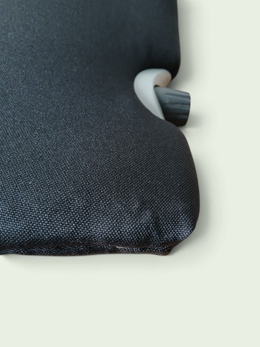 Comforto 77 rug, opnieuw gestoffeerd, zwart