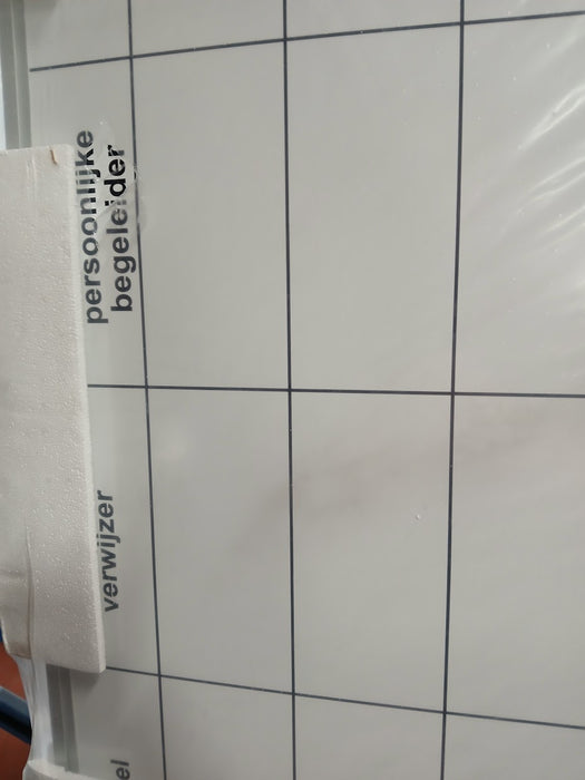 Whiteboard, wit, 200 x 120 cm, nieuw in de verpakking