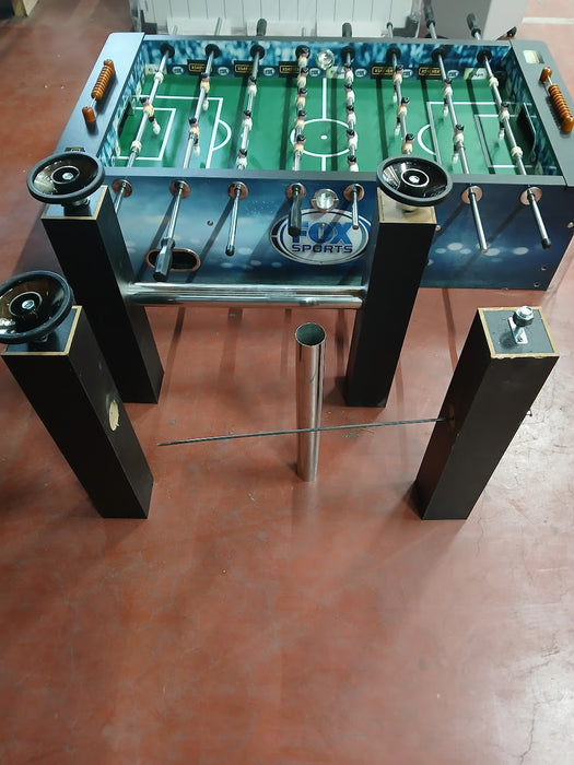 Voetbaltafel met KPN/FOX logo, L x B x H 140 x 77 x 88 cm