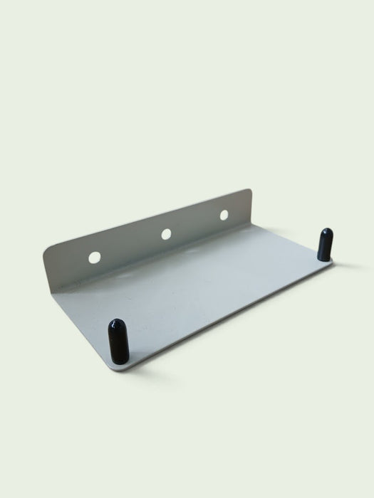 Drentea houder voor kabelgoot, grijs, 15,5x8x3 cm, set van 2
