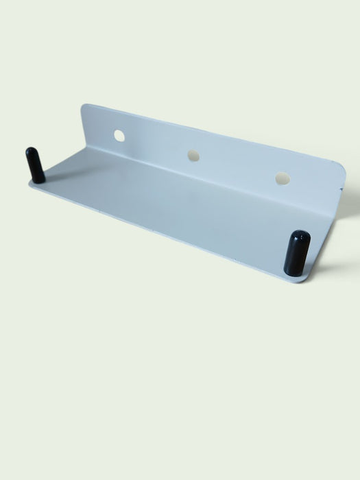 Drentea houder voor kabelgoot, grijs, 15,5x5x3 cm, set van 2