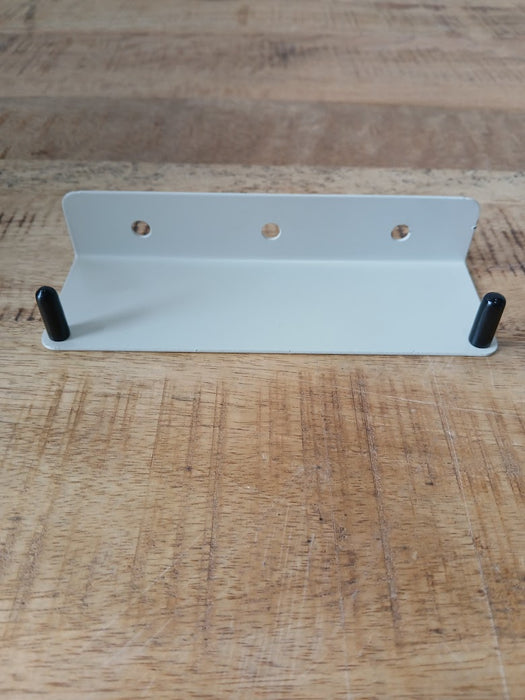 Drentea houder voor kabelgoot, grijs, 15,5x5x3 cm, set van 2