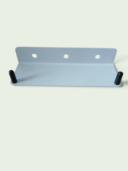 Drentea houder voor kabelgoot, grijs, 15,5x5x3 cm, set van 2