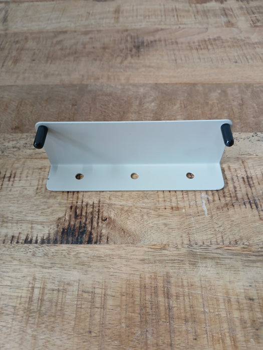 Drentea houder voor kabelgoot, grijs, 15,5x5x3 cm, set van 2