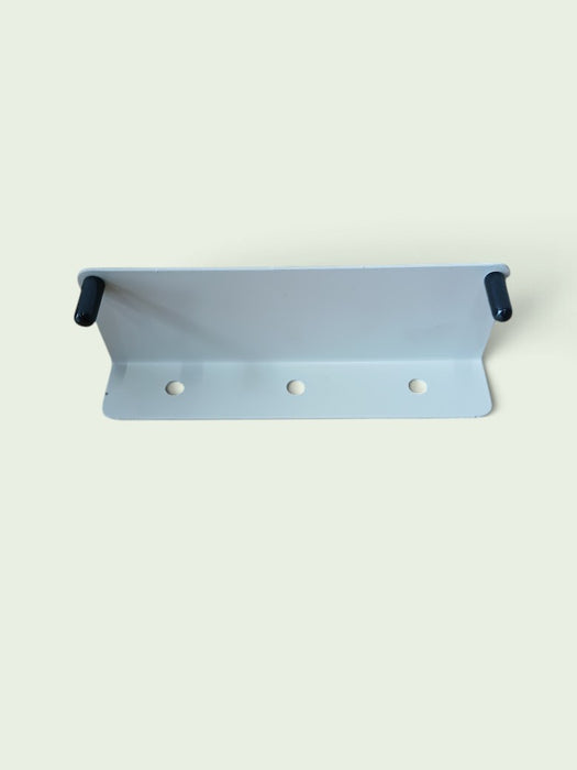 Drentea houder voor kabelgoot, grijs, 15,5x5x3 cm, set van 2