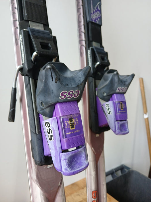 Atomic BCARV X 9,29 skiset, zilver, 198 cm lang.