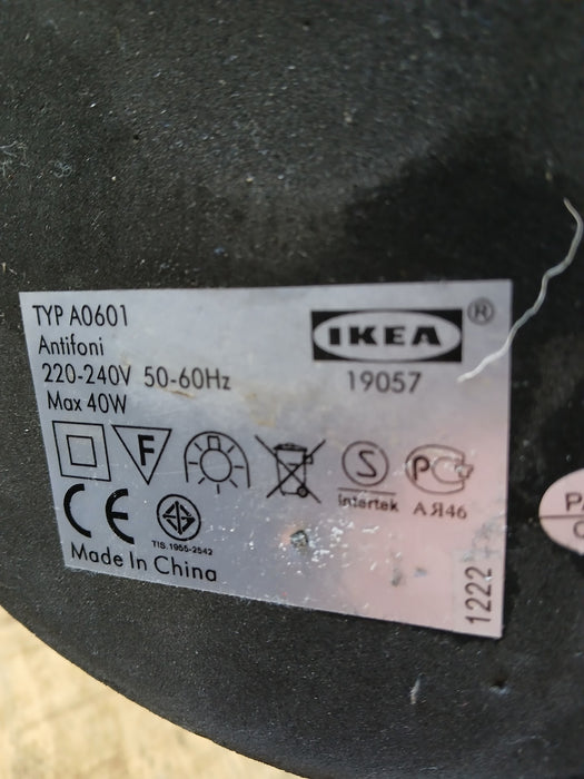 IKEA Antifoni, Zilverkleur / chroom (lampje vervangen)