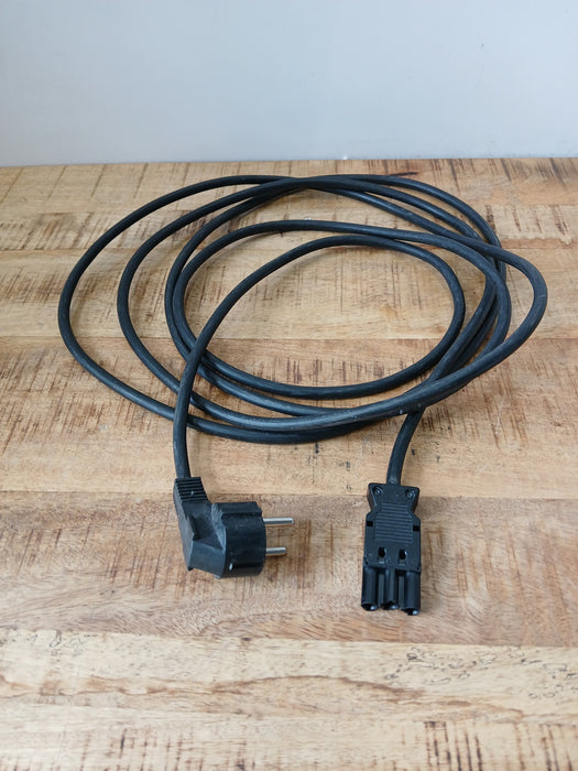 Wieland voedingskabel GST18 male, zwart