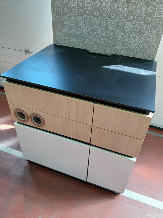 Douwe Egberts onderkast, verrijdbaar B x D x H 90 x 68 x 90 / 190 cm