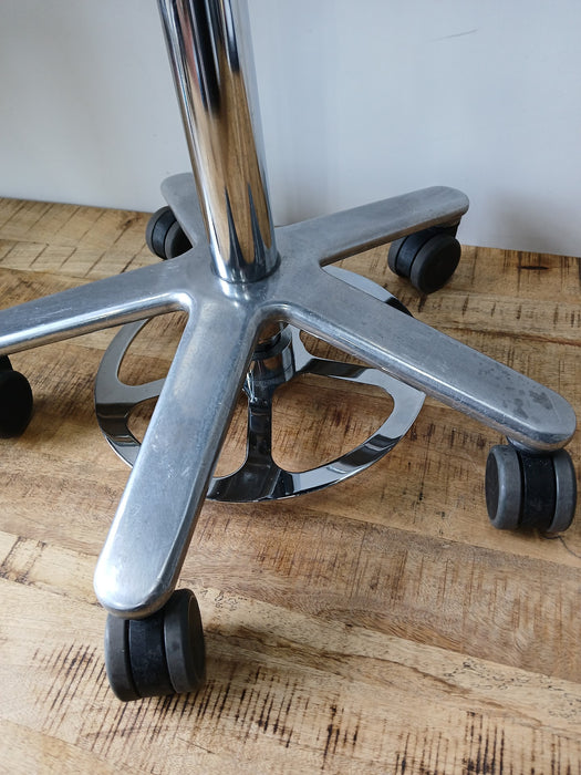 Labkoo Poly 8 200 tabouret / krukje, blauwe zitting